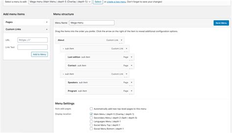 How to use BeTheme’s Mega Menu .